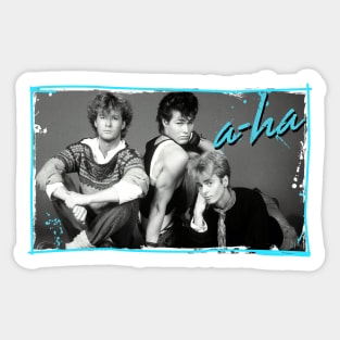 A-ha - Band Sticker